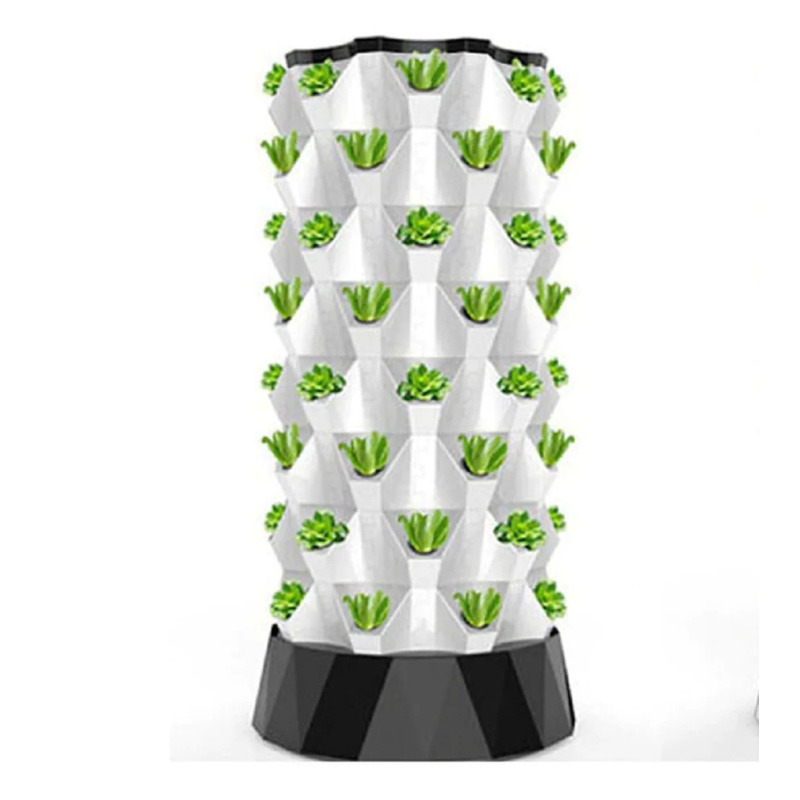 Hydroponic Tower Planter - Dikey Büyütme Kulesi, Ananas Hidroponik Sistemi,