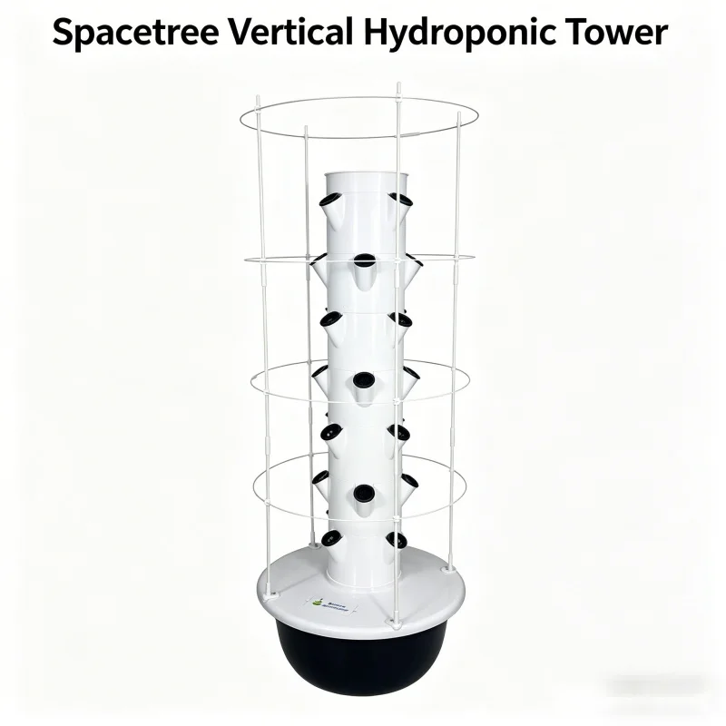 Hydroponic Tower Planter - Akıllı Dikey Hidroponik Kule İç Mekan