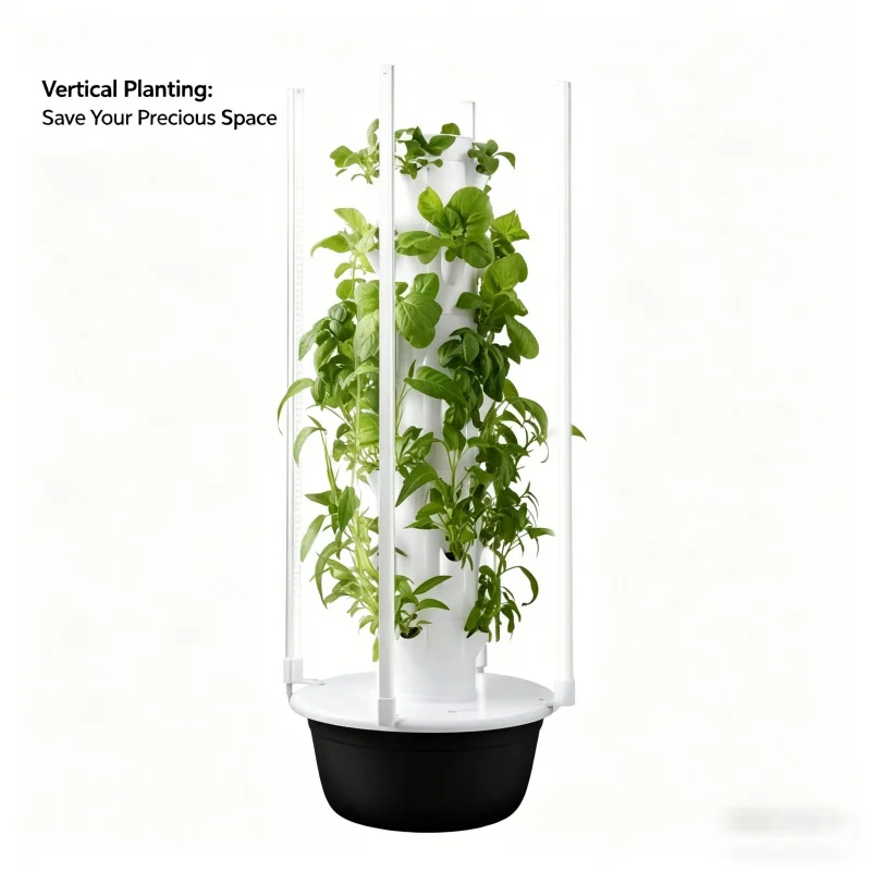 5 Katmanlı Spacetree Hidroponi - Hydroponic Tower Planter incelemesi ve fiyatı
