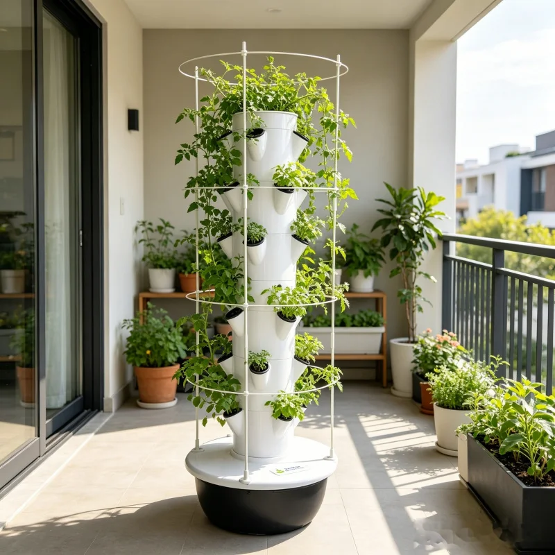 9 Katmanlı Aeroponik Hidroponi - Hydroponic Tower Planter incelemesi ve fiyatı