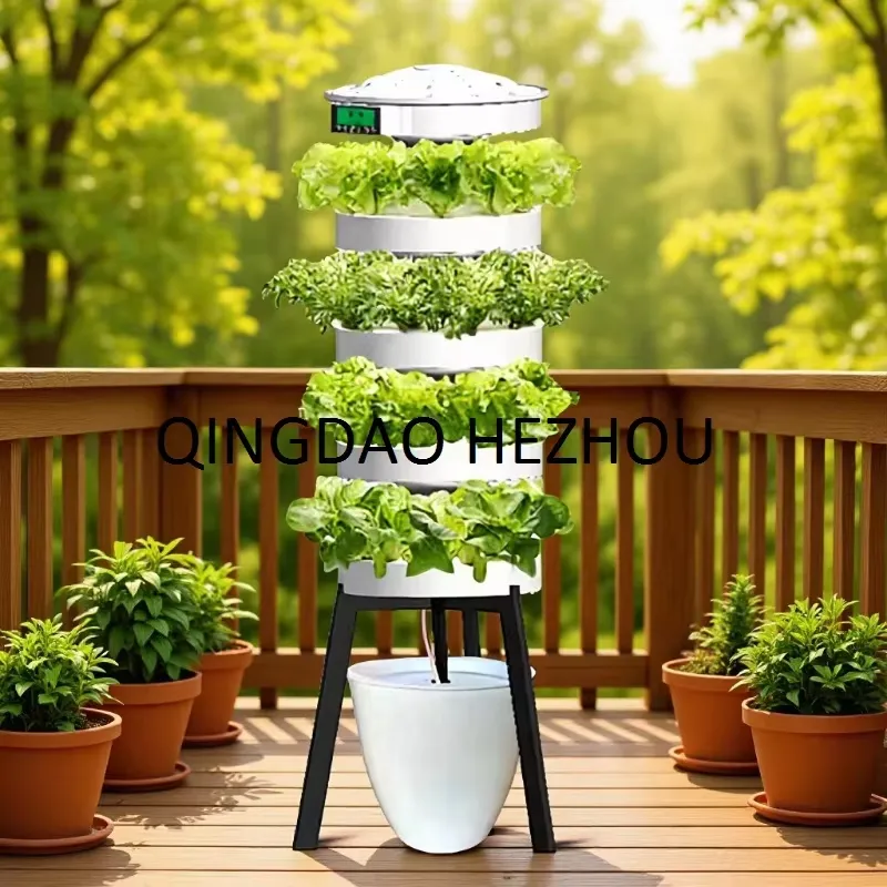 Evde Kullanım İçin Hezhou Akıl - Hydroponic Tower Planter incelemesi ve fiyatı