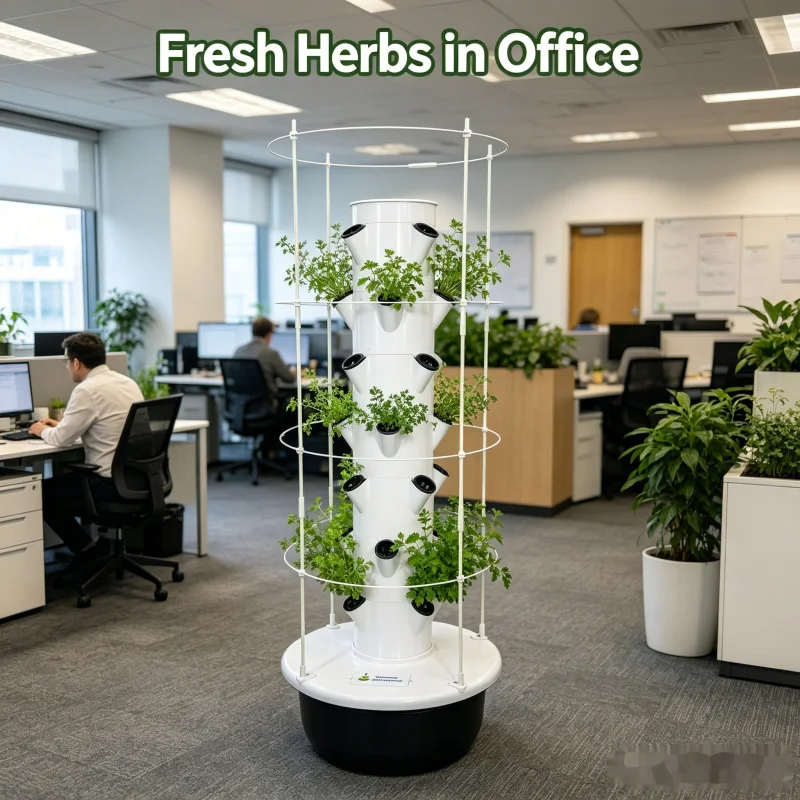 Akıllı Dikey Hidroponik Kule İ - Hydroponic Tower Planter incelemesi ve fiyatı