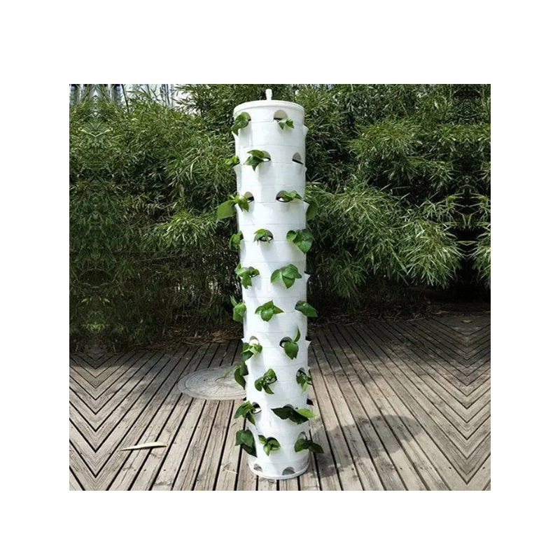 Döner hidroponik kule, topraks - Hydroponic Tower Planter incelemesi ve fiyatı