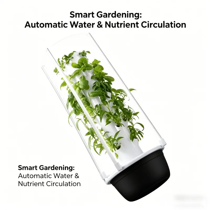 SpaceTree Dikey Hidroponik Kul - Hydroponic Tower Planter incelemesi ve fiyatı