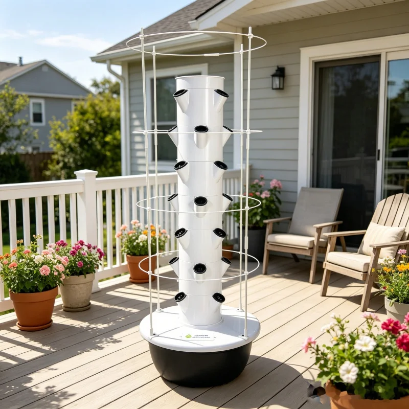5 Katmanlı Spacetree Dikey Hid - Hydroponic Tower Planter incelemesi ve fiyatı