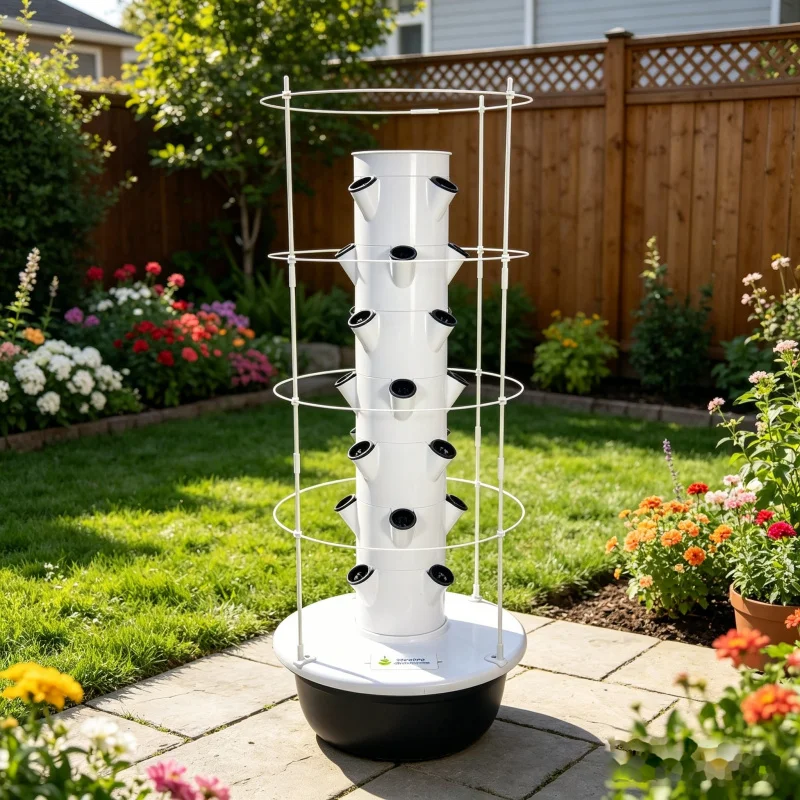 5 Katmanlı Spacetree Dikey Hid - Hydroponic Tower Planter incelemesi ve fiyatı