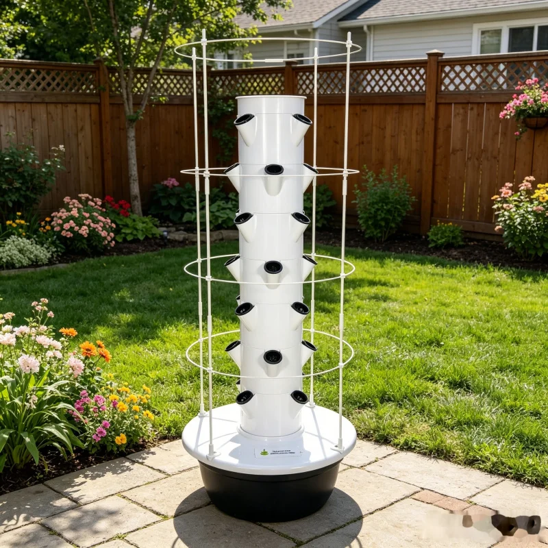 9 Katmanlı Hidroponik Kule Bah - Hydroponic Tower Planter incelemesi ve fiyatı