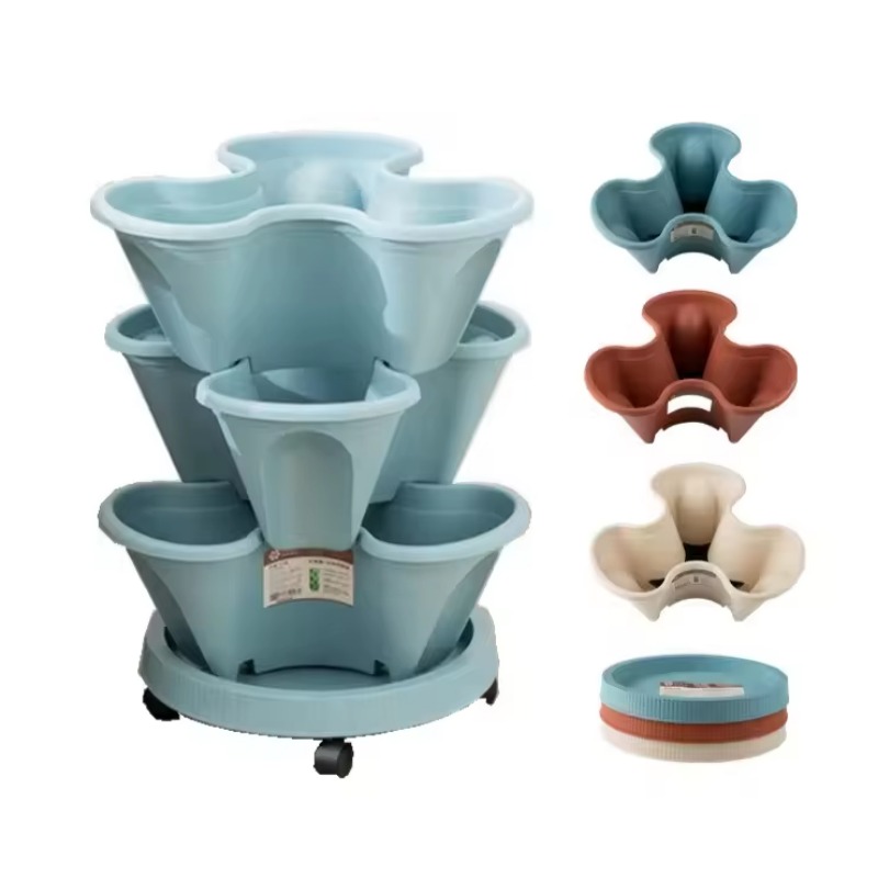 5 Katlı Kendinden Sulanan İsti - Hydroponic Tower Planter incelemesi ve fiyatı
