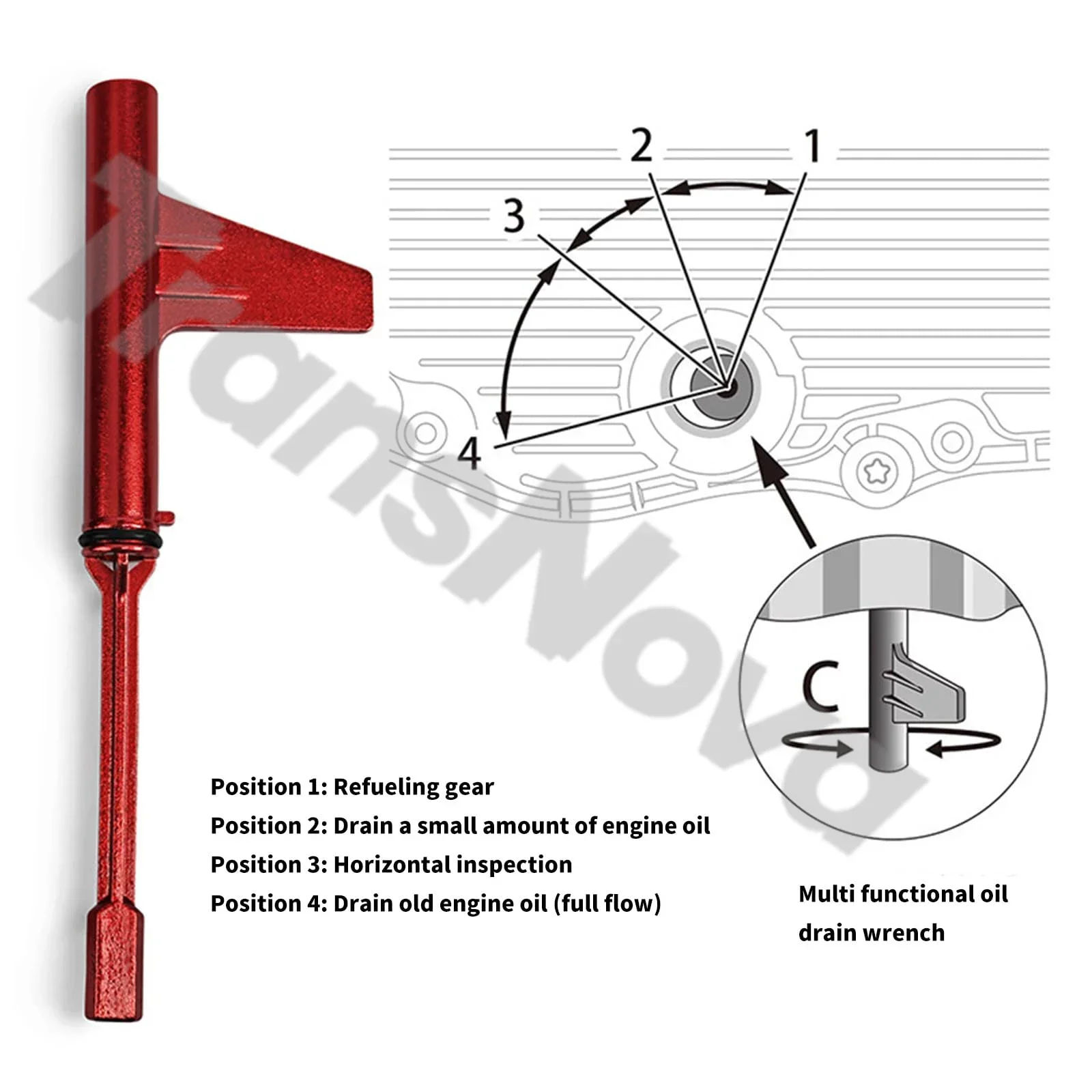 TransNova 725.0 Şanzıman Yağı  - Drain Filler Kit incelemesi ve fiyatı